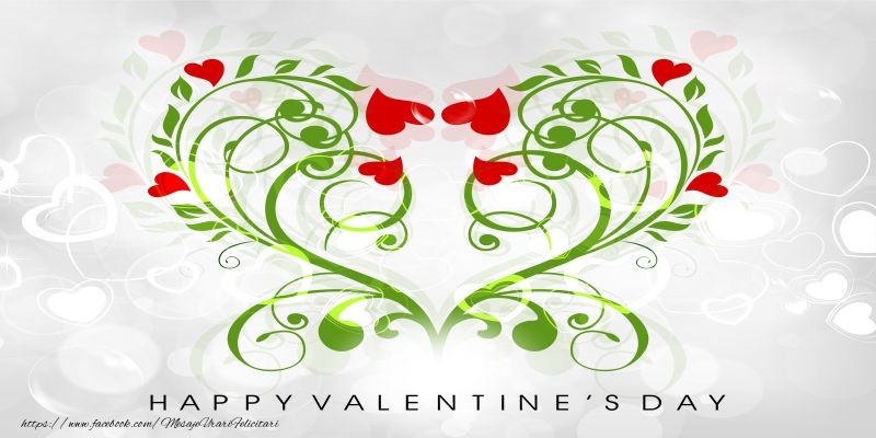 Felicitari Ziua indragostitilor in Engleza - Happy Valentine's Day! I love you! 14 February
