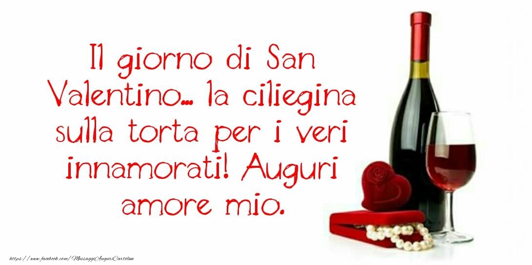 Felicitari Ziua indragostitilor in Italiana - Buon San Valentino! Ti amo! 14 Febbraio