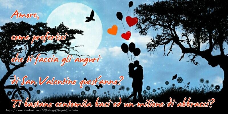 Felicitari Ziua indragostitilor in Italiana - Buon San Valentino! Ti amo! 14 Febbraio