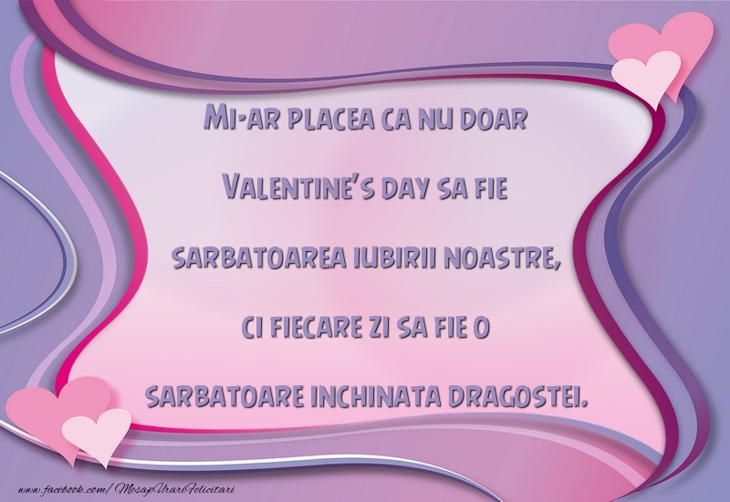 Fiecare zi sa fie o sarbatoare
