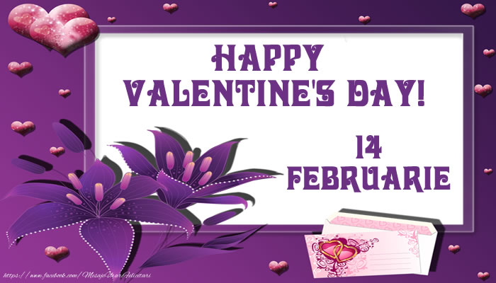 Felicitari Ziua indragostitilor - Happy Valentine's day! 14 Februarie - mesajeurarifelicitari.com
