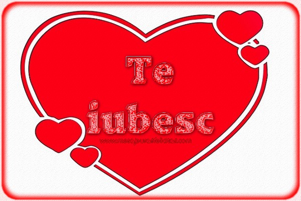 Te iubesc de ziua indragostitilor!