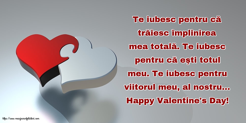 Ziua indragostitilor Happy Valentine's Day!