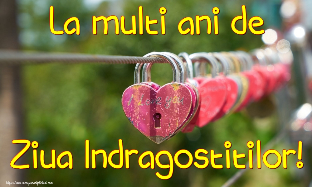 La multi ani de Ziua Indragostitilor!