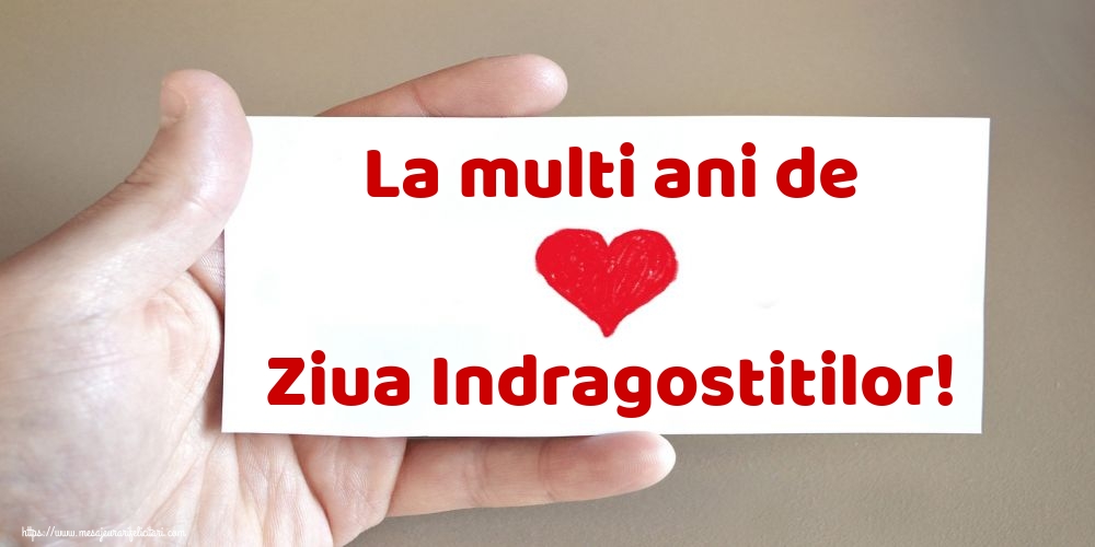 La multi ani de Ziua Indragostitilor!