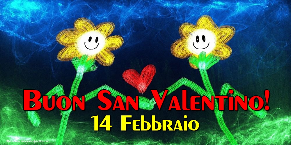Felicitari Ziua indragostitilor in Italiana - Buon San Valentino! 14 Febbraio