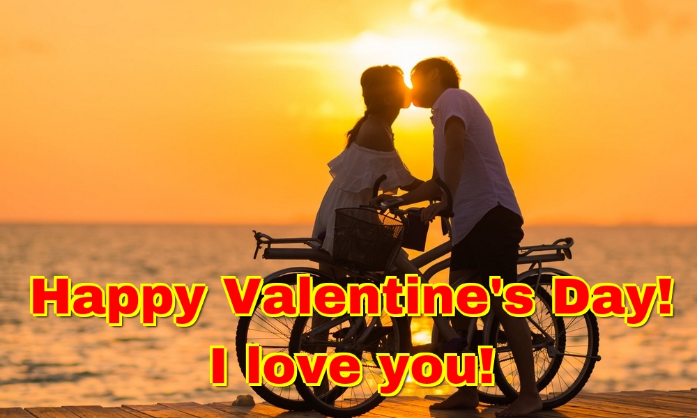 Felicitari Ziua indragostitilor - Happy Valentine's Day! I love you! - mesajeurarifelicitari.com