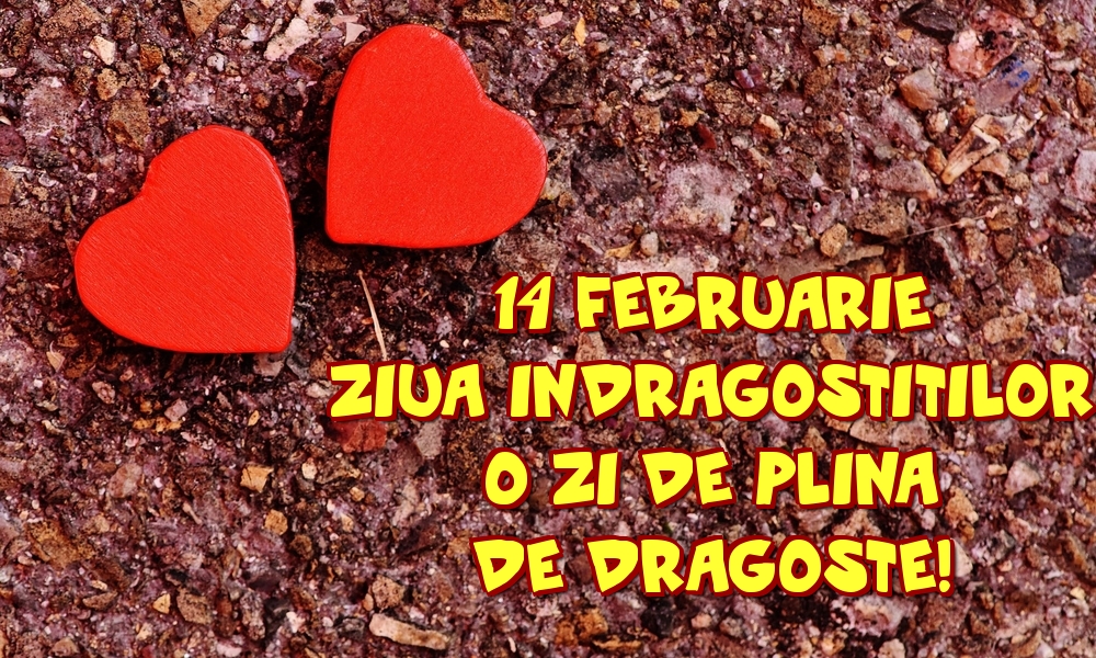 14 Februarie Ziua Indragostitilor O zi de plina de dragoste!