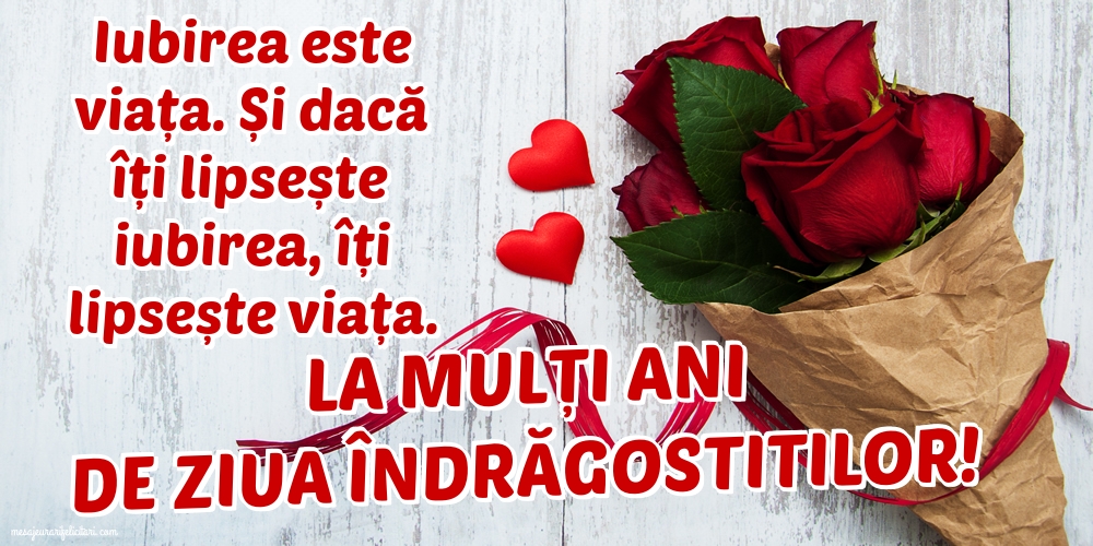 La mulți ani de Ziua Îndrăgostitilor!