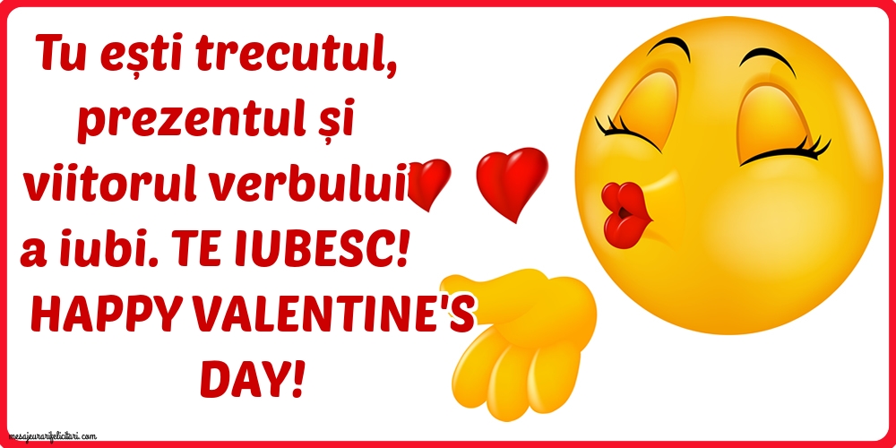 Felicitari Ziua indragostitilor - Te iubesc! Happy Valentine's Day! - mesajeurarifelicitari.com
