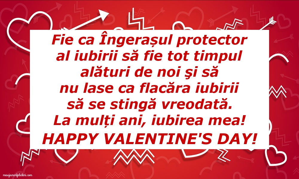 La mulți ani, iubirea mea!