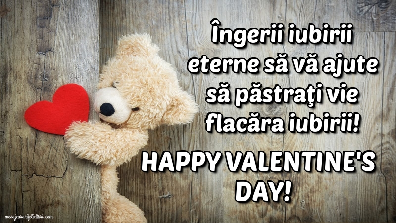 Felicitari Ziua indragostitilor - Happy Valentine's day! - mesajeurarifelicitari.com