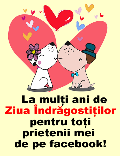 La mulți ani de Ziua Îndrăgostiților!