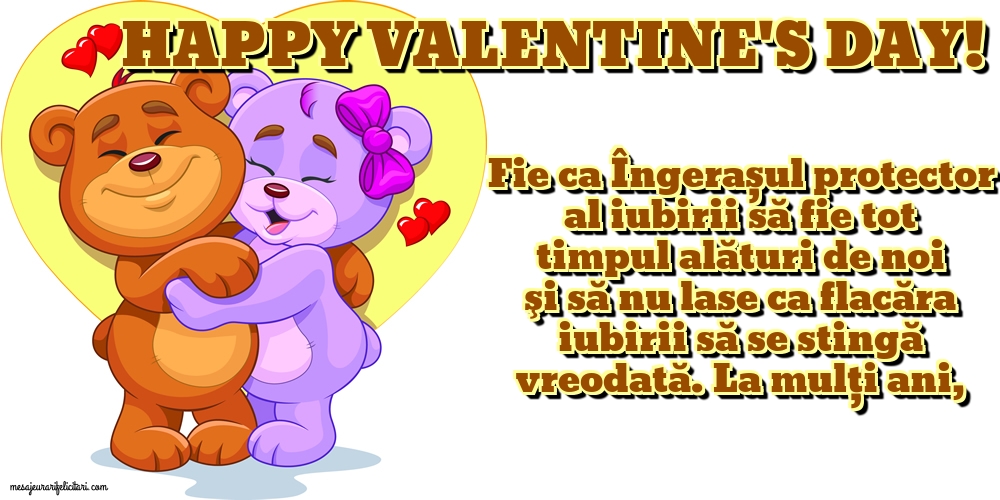 La mulți ani, iubirea mea!