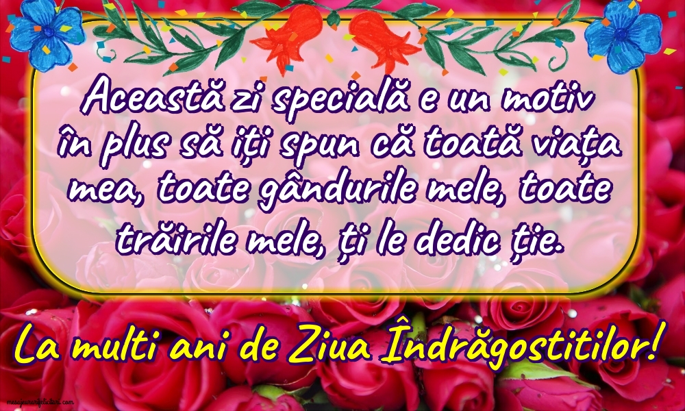 La multi ani de Ziua Îndrăgostitilor!