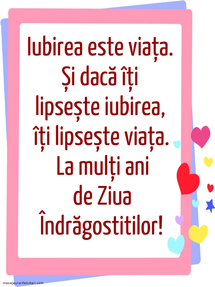 La mulți ani de Ziua Îndrăgostitilor!