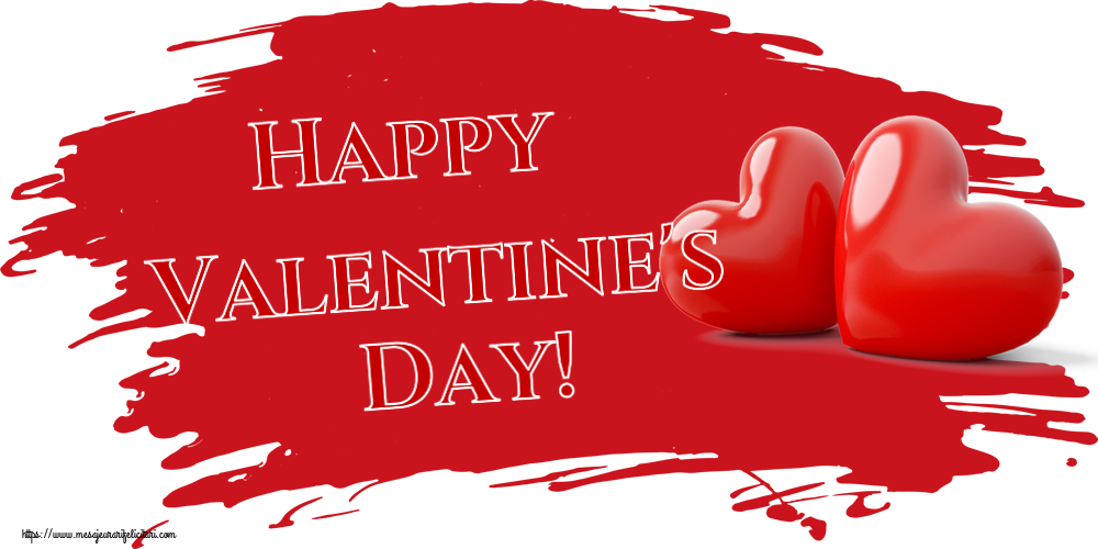 Felicitari Ziua indragostitilor - ❤️❤️❤️ Happy Valentine's Day! ~ 2 inimi - mesajeurarifelicitari.com