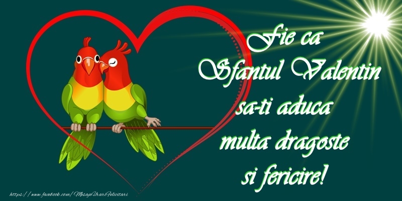 La multi ani de Ziua Indragostitilor!