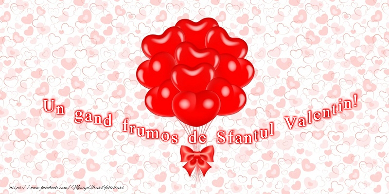 Un gand frumos de Sfantul Valentin!