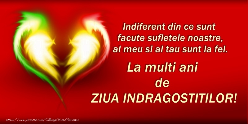 La multi ani de Ziua Indragostitilor!