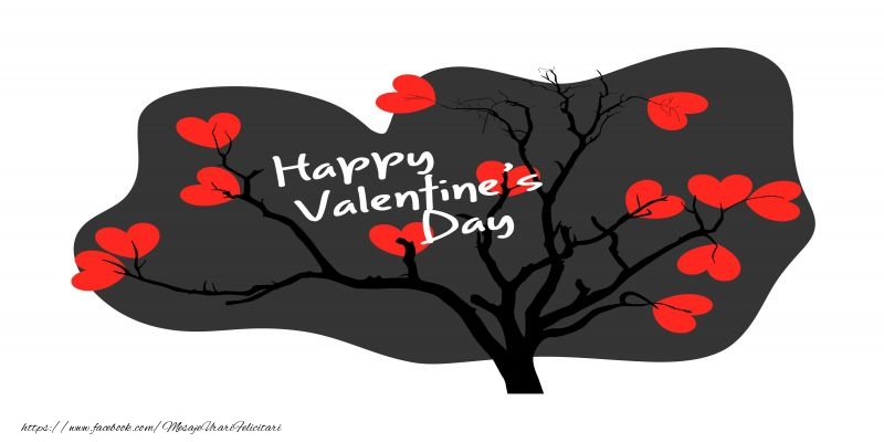 Felicitari Ziua indragostitilor in Engleza - Happy Valentine's Day! I love you! 14 February