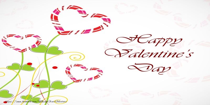 Felicitari Ziua indragostitilor in Engleza - Happy Valentine's Day! I love you! 14 February