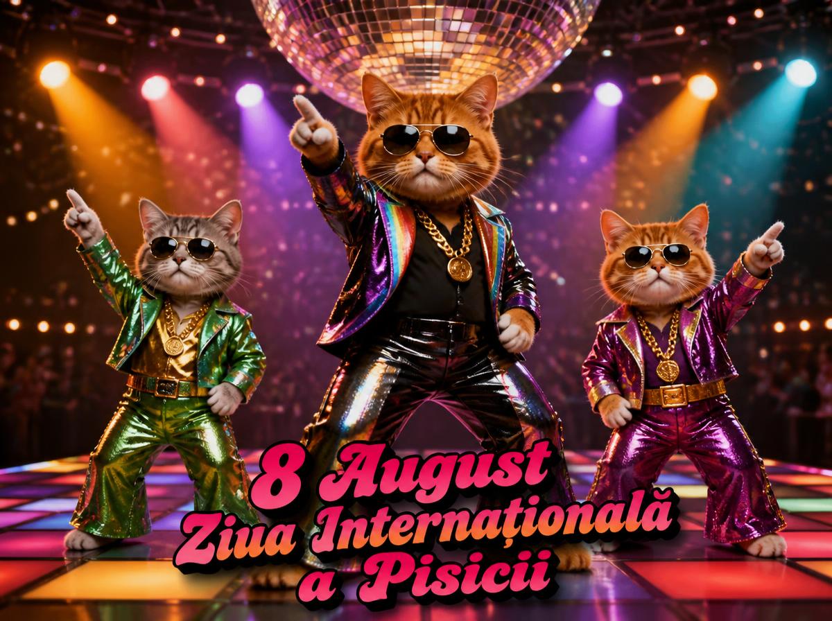 Felicitari de Ziua Internațională a Pisicii - 8 August Ziua Internațională a Pisicii - mesajeurarifelicitari.com