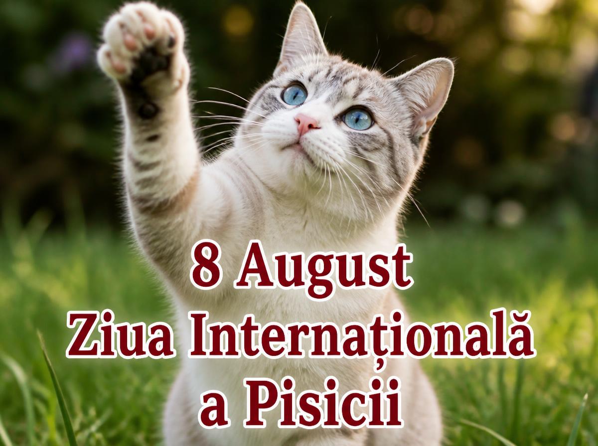 8 August Ziua Internațională a Pisicii