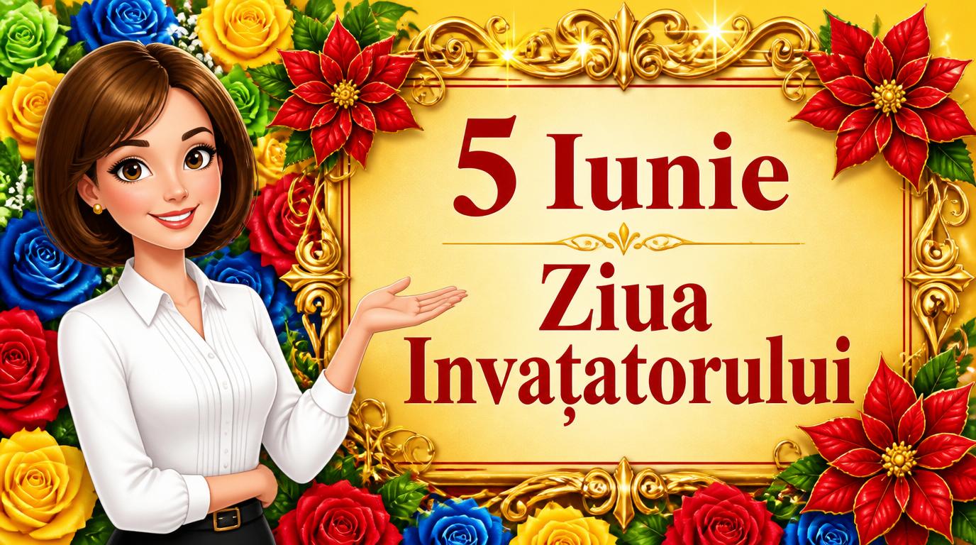 5 Iunie Ziua Invatatorului