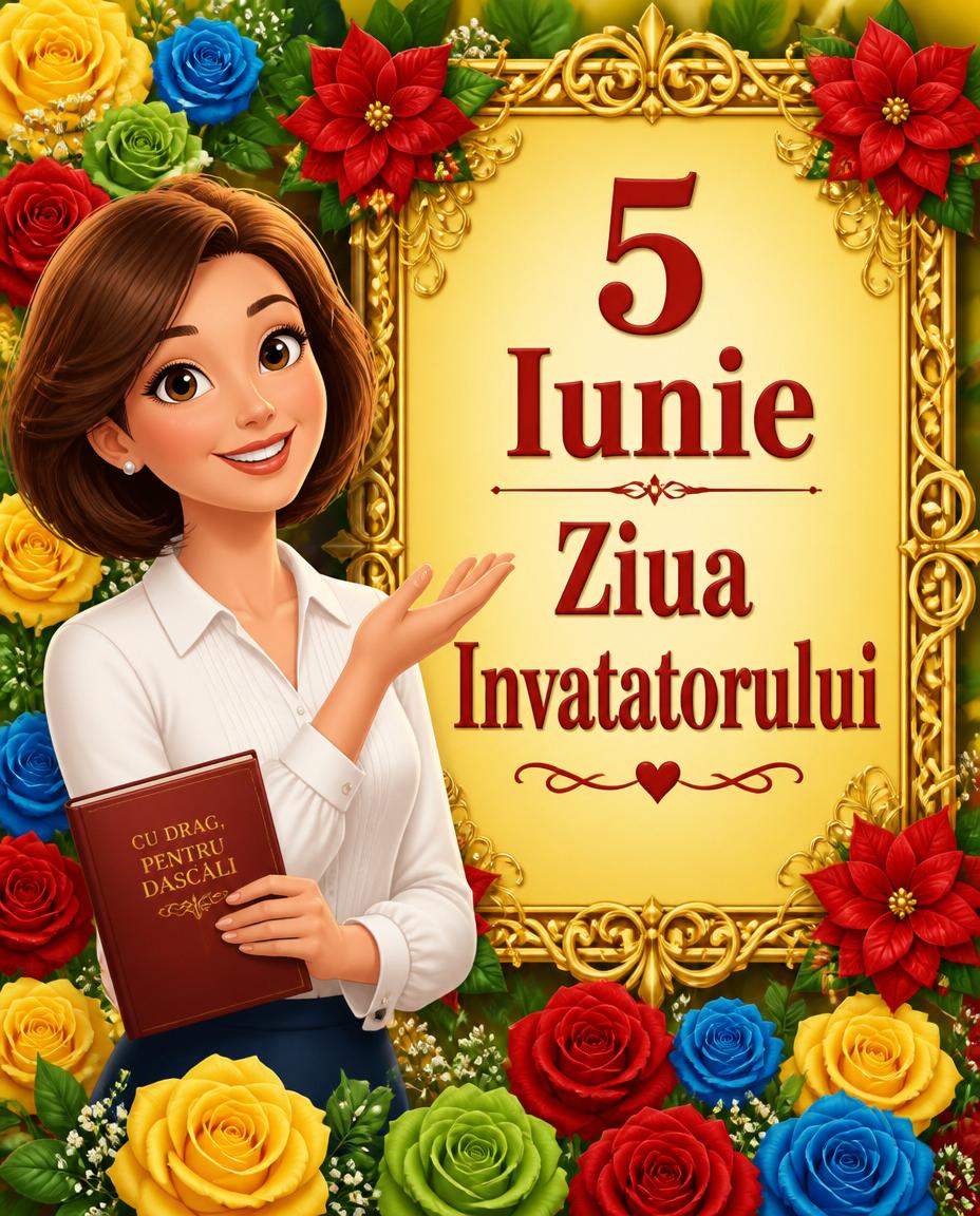 5 Iunie Ziua Invatatorului