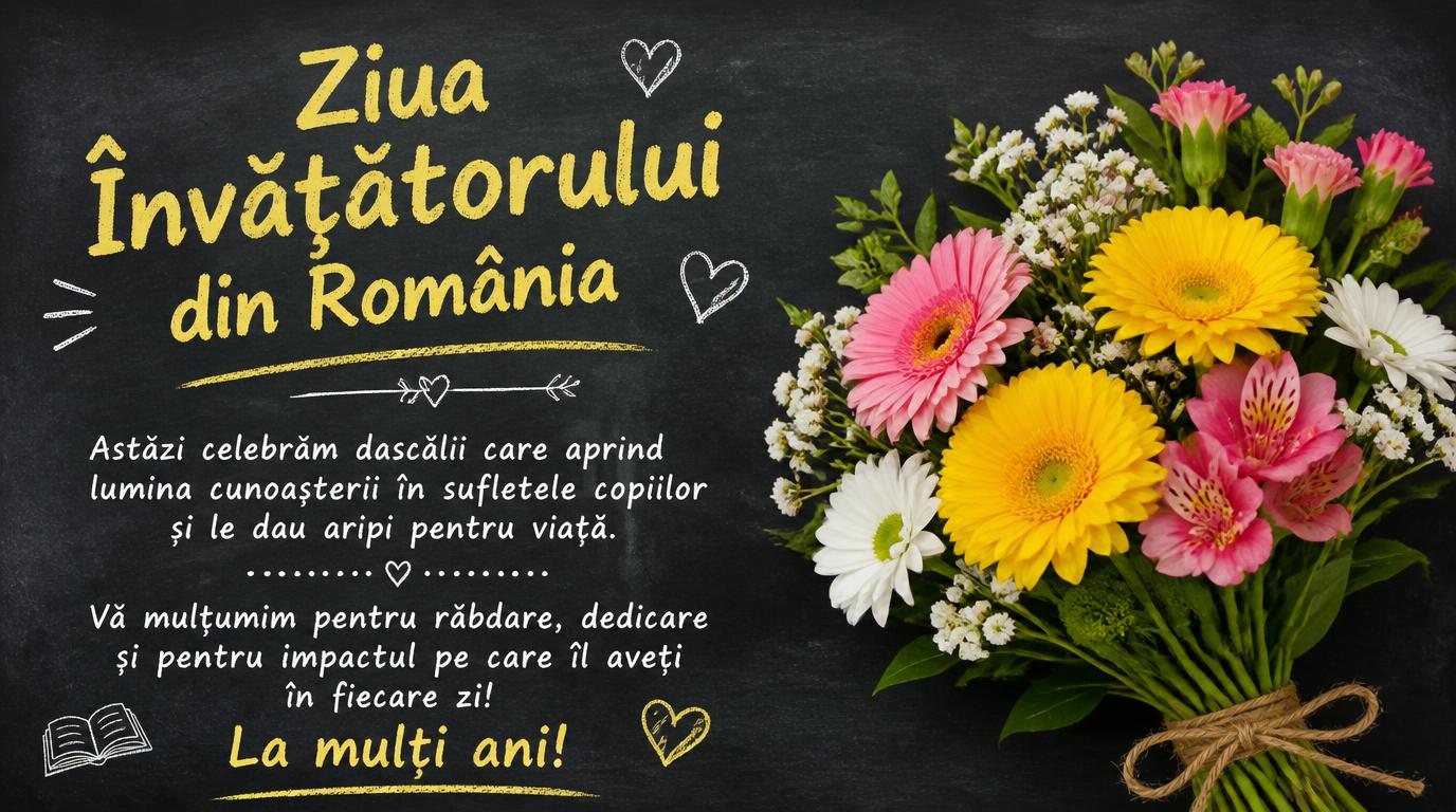 La mulți ani cu respect, dragi învățători!