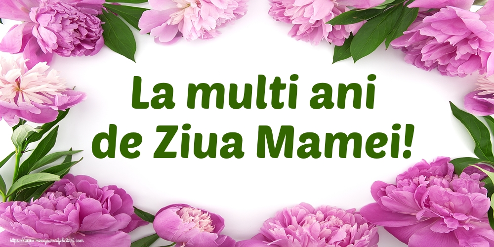 Cele mai frumoase felicitari de Ziua Mamei