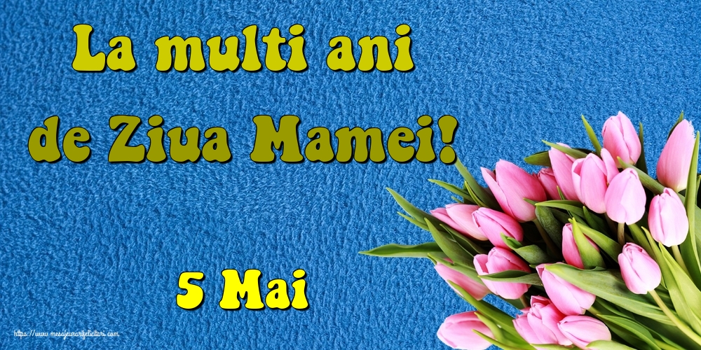Felicitari de Ziua Mamei - 5 Mai La multi ani de Ziua Mamei! - mesajeurarifelicitari.com