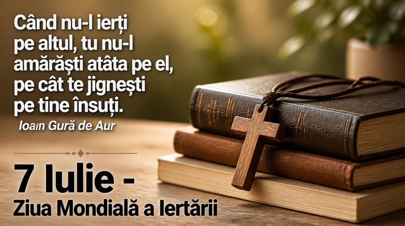 7 Iulie - Ziua Mondială a Iertării