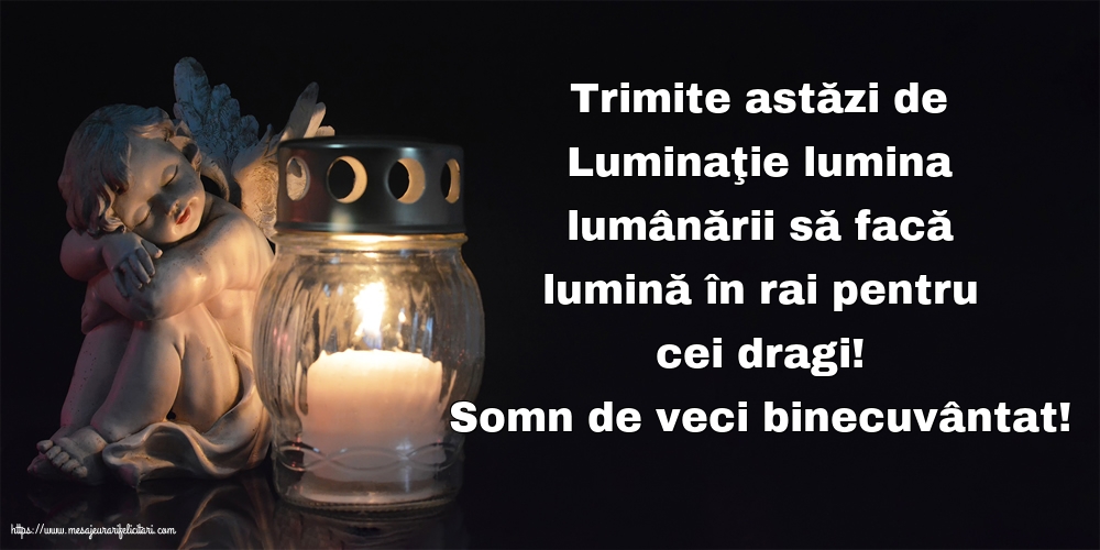 Somn de veci binecuvântat!