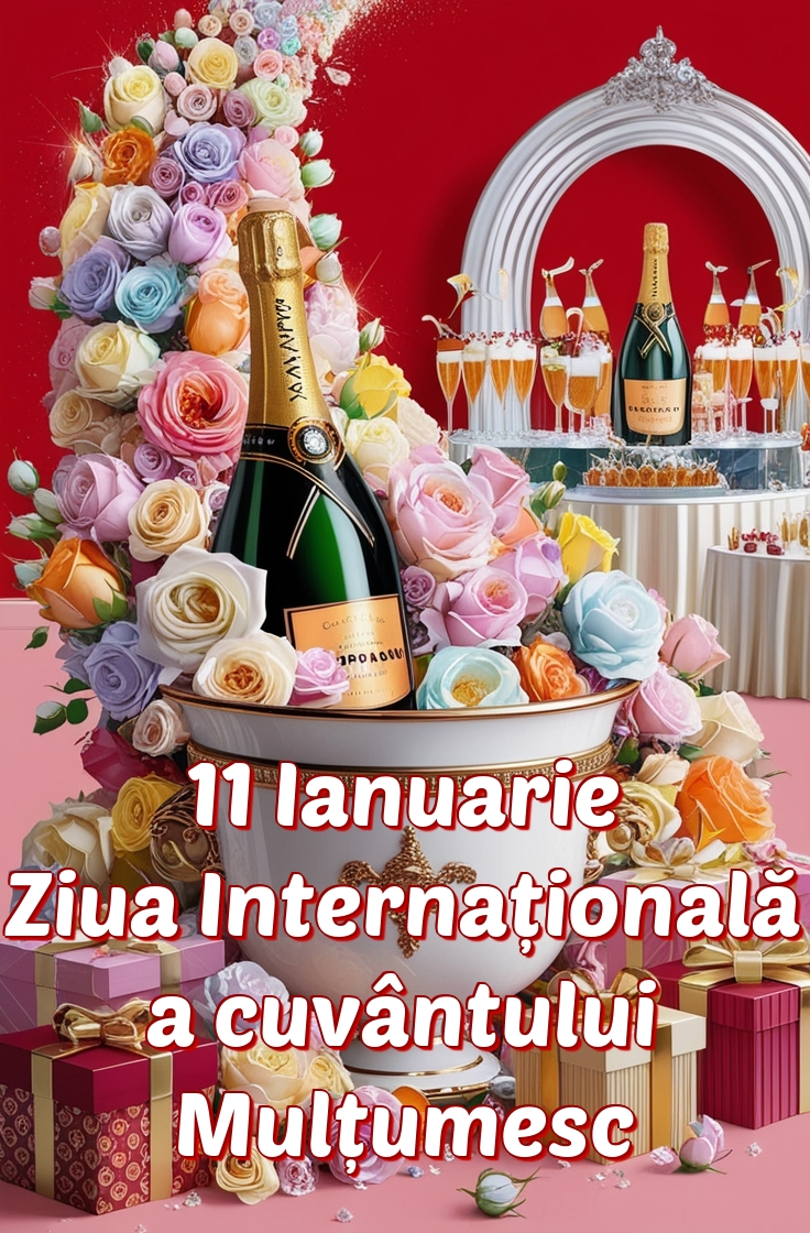 11 Ianuarie Ziua Internațională a cuvântului Mulțumesc