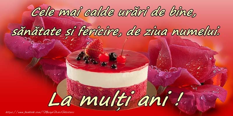 La multi ani de ziua onomastica!