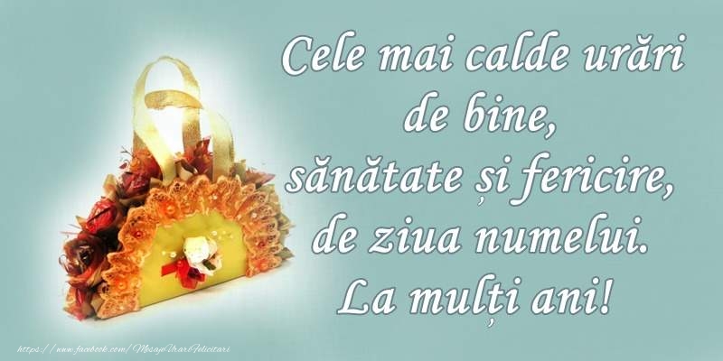 La multi ani de ziua numelui!