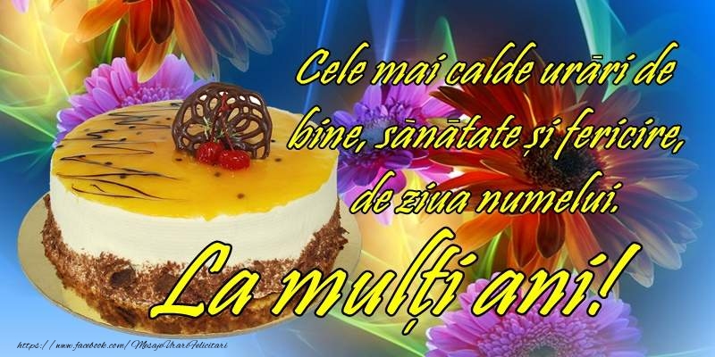 La multi ani de ziua numelui!