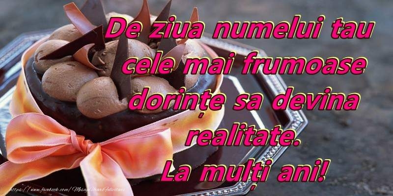 La multi ani de ziua numelui!