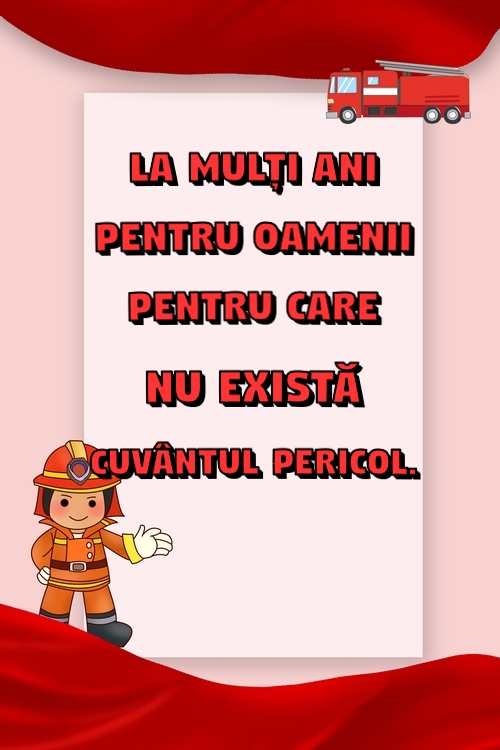 La mulți ani pentru oamenii pentru care nu există cuvântul pericol. ~ pictura cu o floare