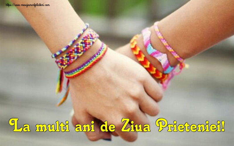 La multi ani de Ziua Prieteniei!
