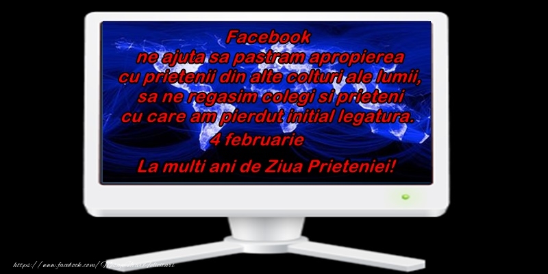 La multi ani de ziua prieteniei facebook!