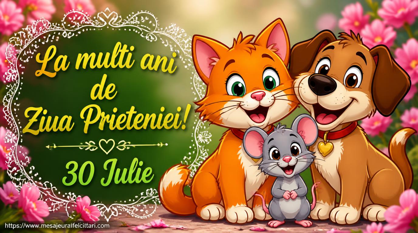 La multi ani de Ziua Prieteniei! 30 Iulie