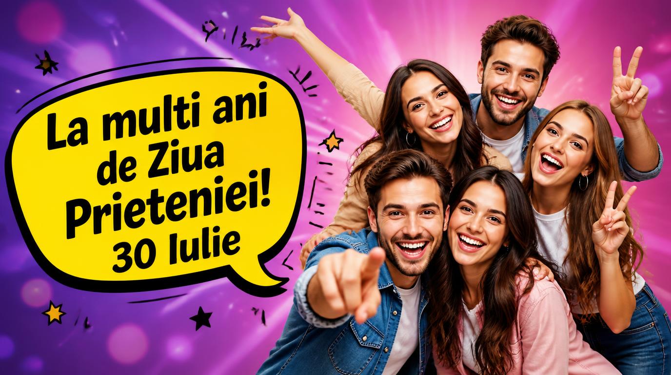 La multi ani de Ziua Prieteniei! 30 Iulie