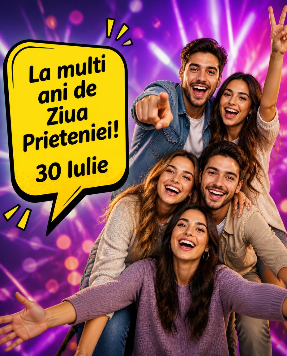 La multi ani de Ziua Prieteniei! 30 Iulie