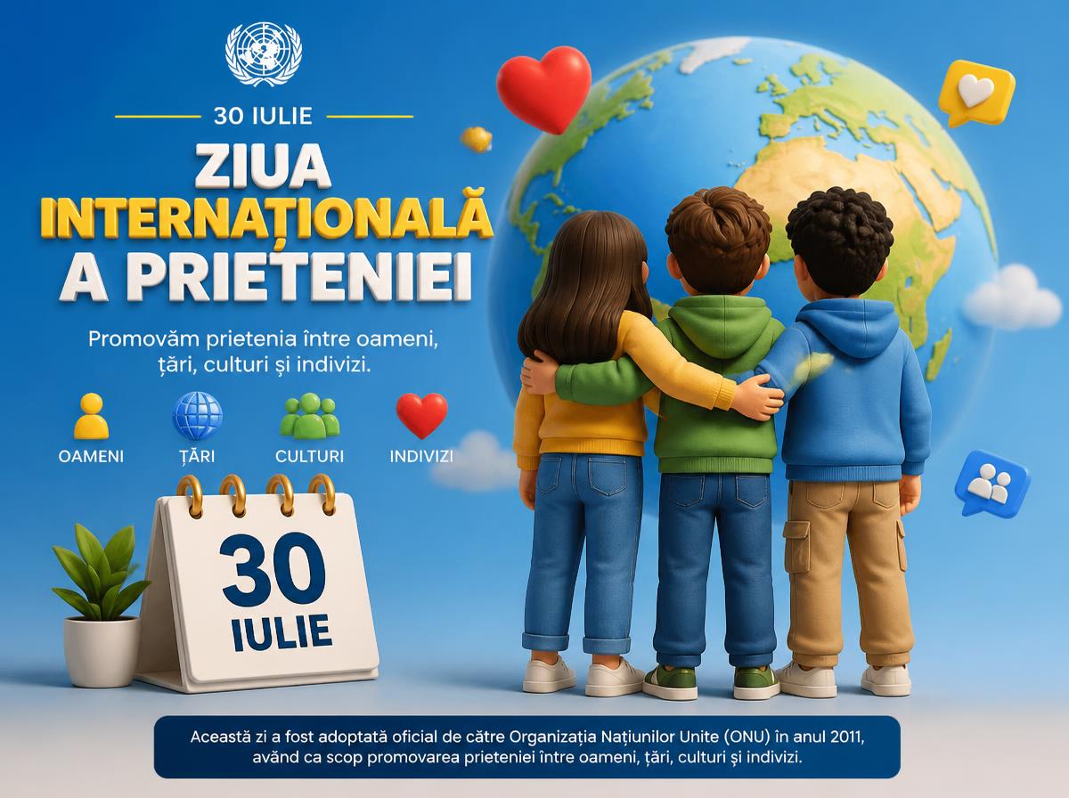 30 Iulie - Ziua Internațională a Prieteniei
