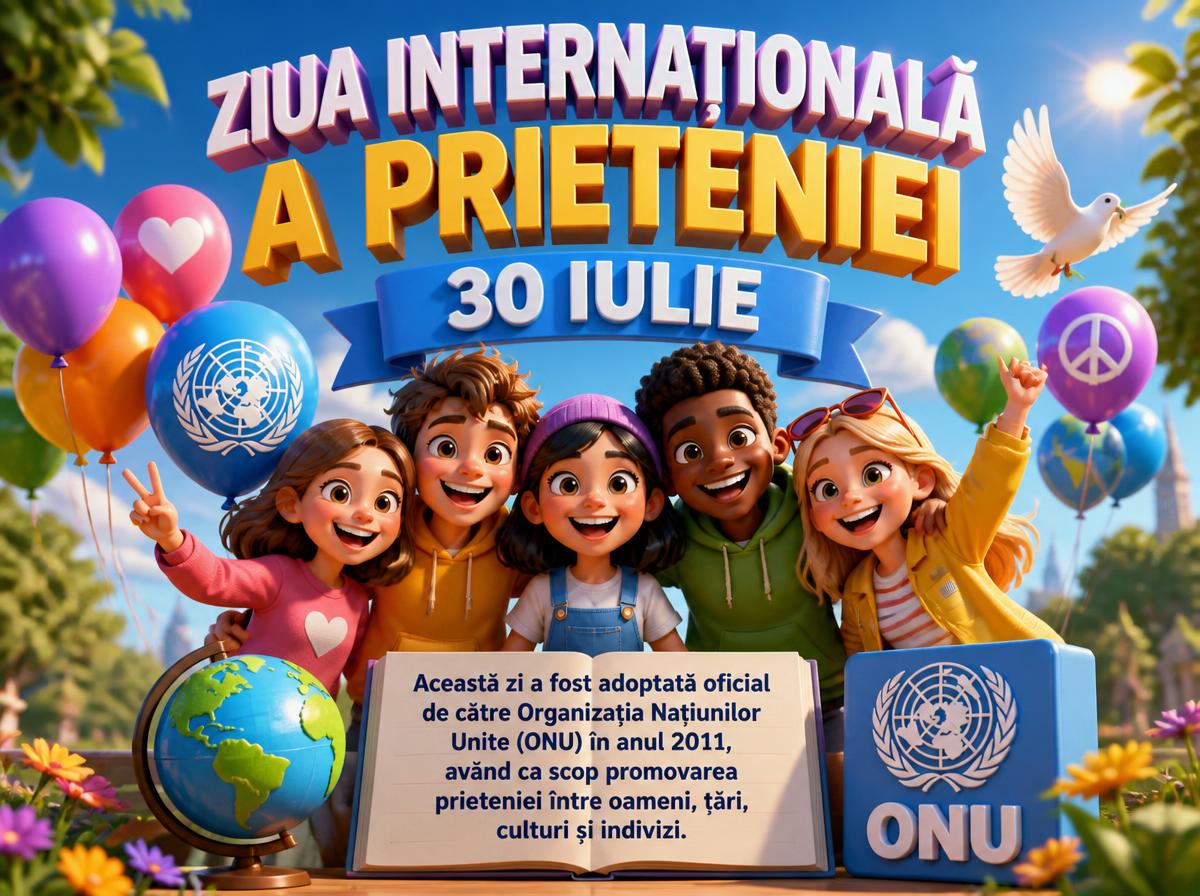30 Iulie - Ziua Internațională a Prieteniei