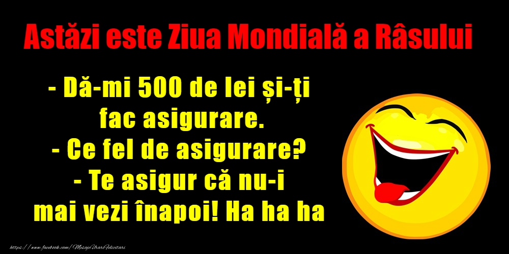 Ziua Mondială a Râsului Ziua Mondială a Râsului