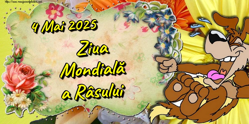 4 Mai 2025 Ziua Mondială a Râsului